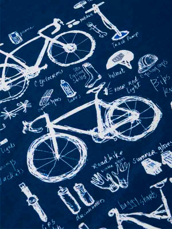 Bike Maths Technical T-Shirt - Cycology Clothing US