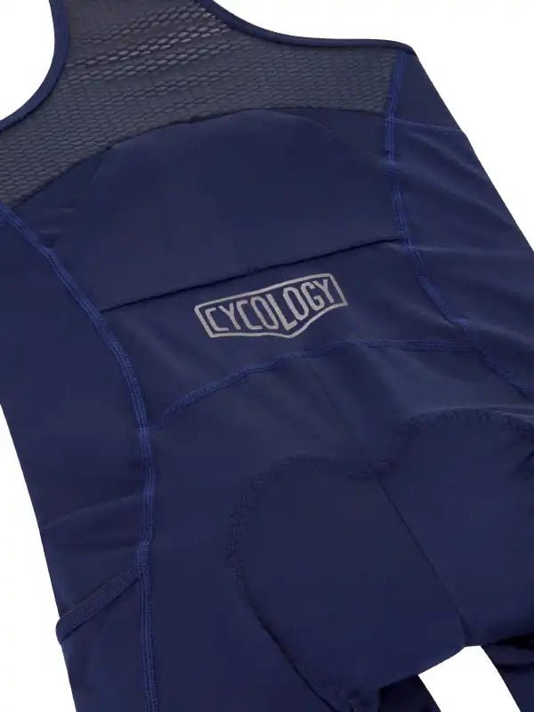 Cycology Women's Cargo Bib Shorts Navy - Cycology Clothing US
