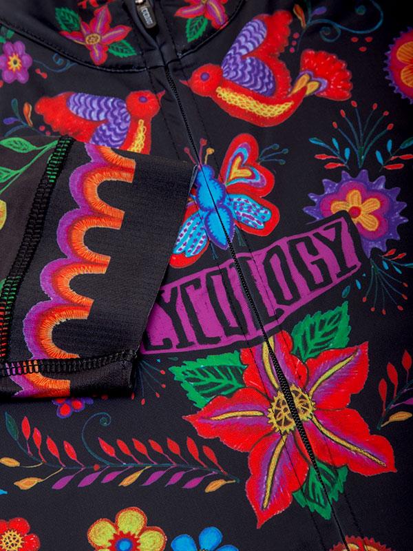 Frida (Black) Women's Jersey - Cycology Clothing US