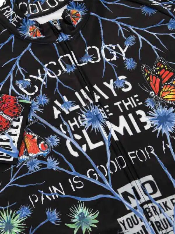 Gangsta Men's Long Sleeve Jersey - Cycology Clothing US