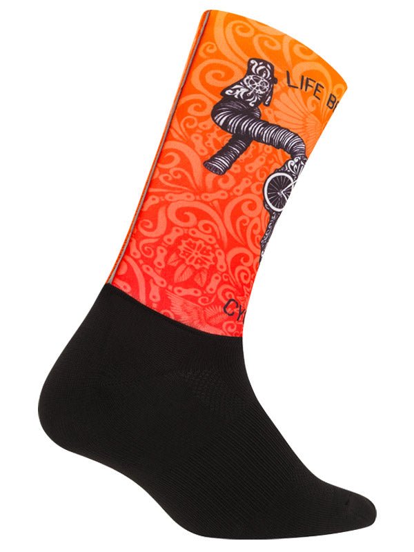 Life Behind Bars Aero Cycling Socks - Cycology Clothing US