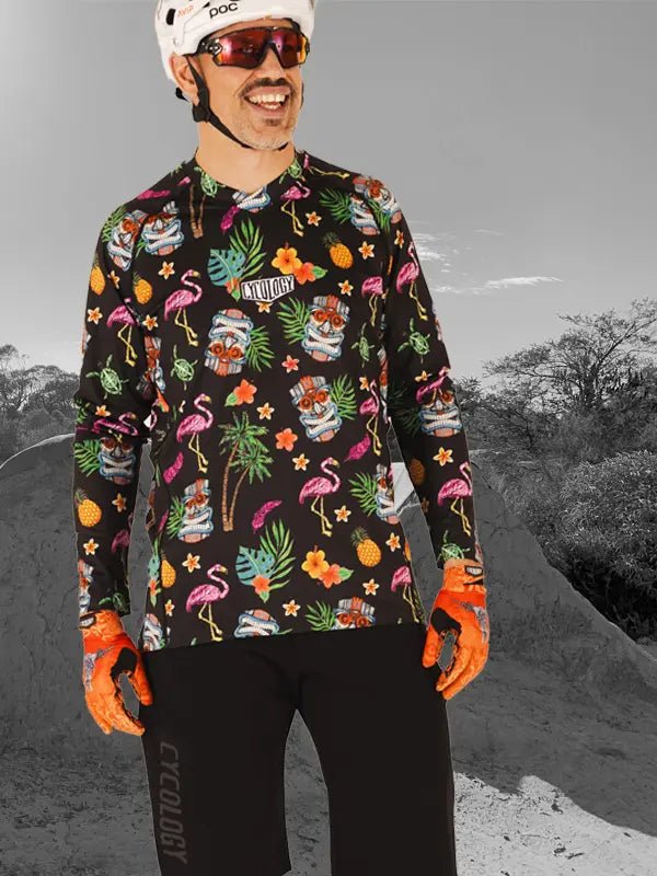 Molokai Long Sleeve MTB Jersey - Cycology Clothing US