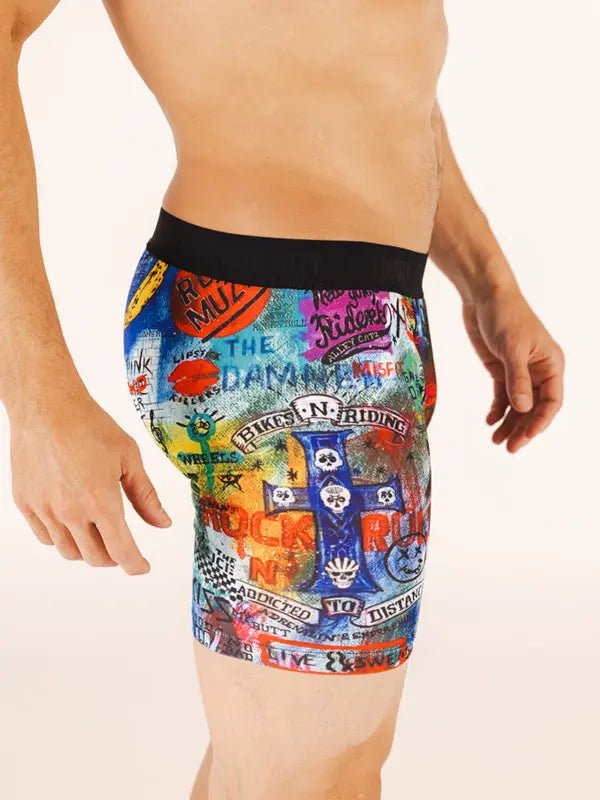 Rock N Roll Performance Boxer Briefs - Cycology Clothing US