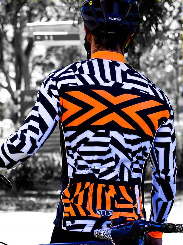 Summit Men's Long Sleeve Jersey - Cycology Clothing US