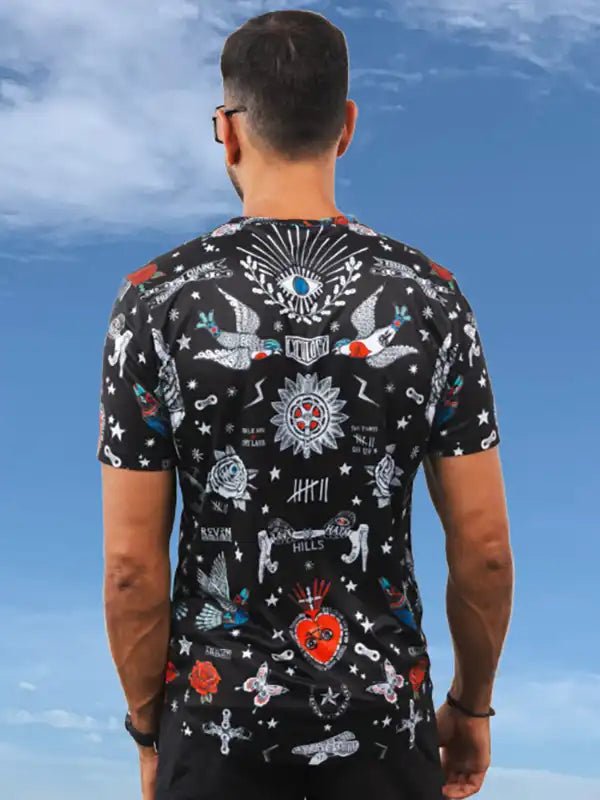 Tattoo Men's Technical T-Shirt - Cycology Clothing US