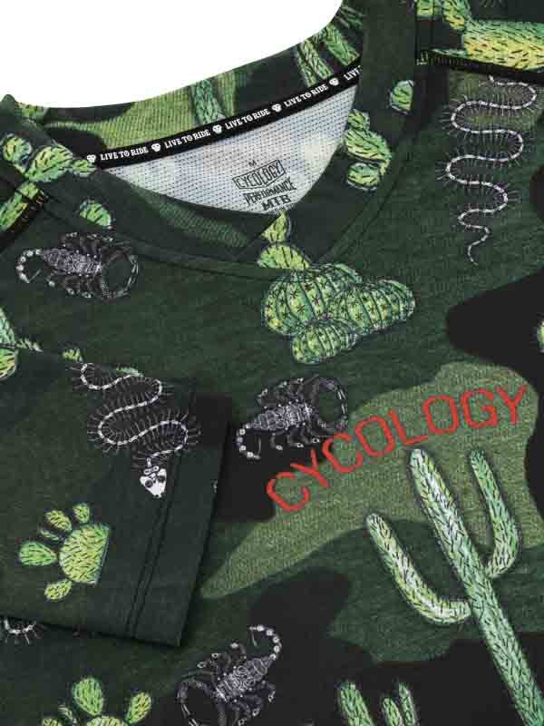Totally Cactus MTB Jersey - Cycology Clothing US