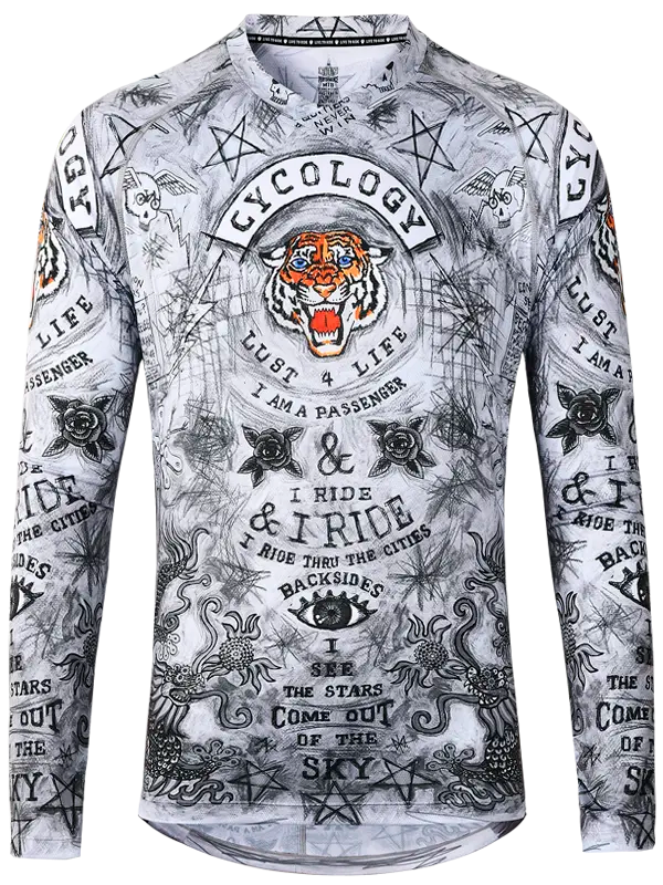 City of Angels  Men's Long Sleeve MTB Jersey