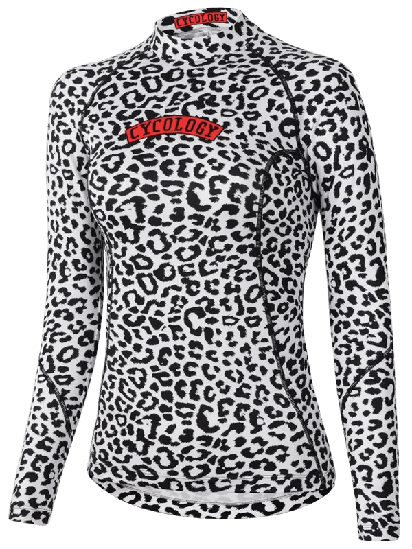 Kitty Women's Long Sleeve Base Layer White