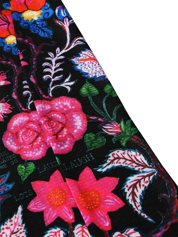 Secret Garden Black Sleeveless Women's Base Layer | Cycology USA